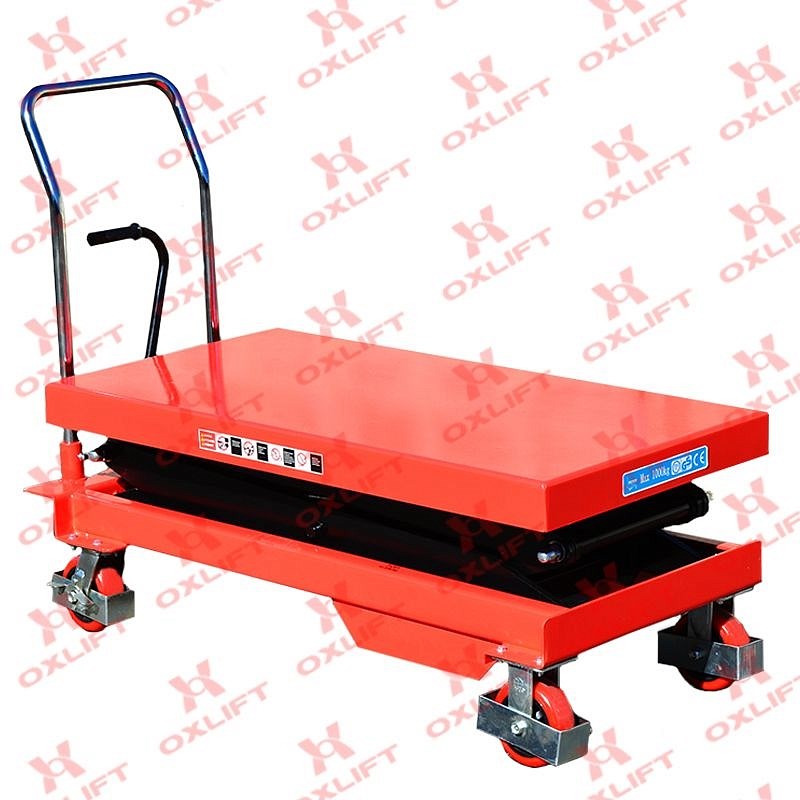 Фото 71 - Гидравлический Подъемный Стол FD-100 OXLIFT 1000 кг 1700 мм 1200/610/80 мм.