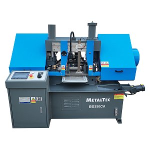 Фото 23 - MetalTec BS 350 ZA автоматический колонный ленточнопильный станок.
