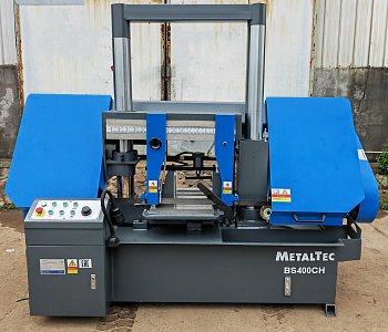 Фото 57 - MetalTec BS 400 CH ленточнопильный станок для резки металла под углом 90°.