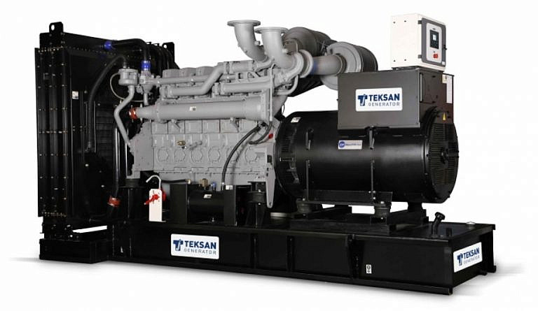 Фото 1 - TJ1650MS5C дизельный генератор Teksan 1220 кВт Открытая на двигателе MITSUBISHI / S12R PTAA2.