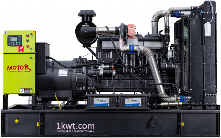 Фото 1 - АД550-T400 дизельный генератор Motor 550 кВт Открытая на двигателе WOLING / WLV680.